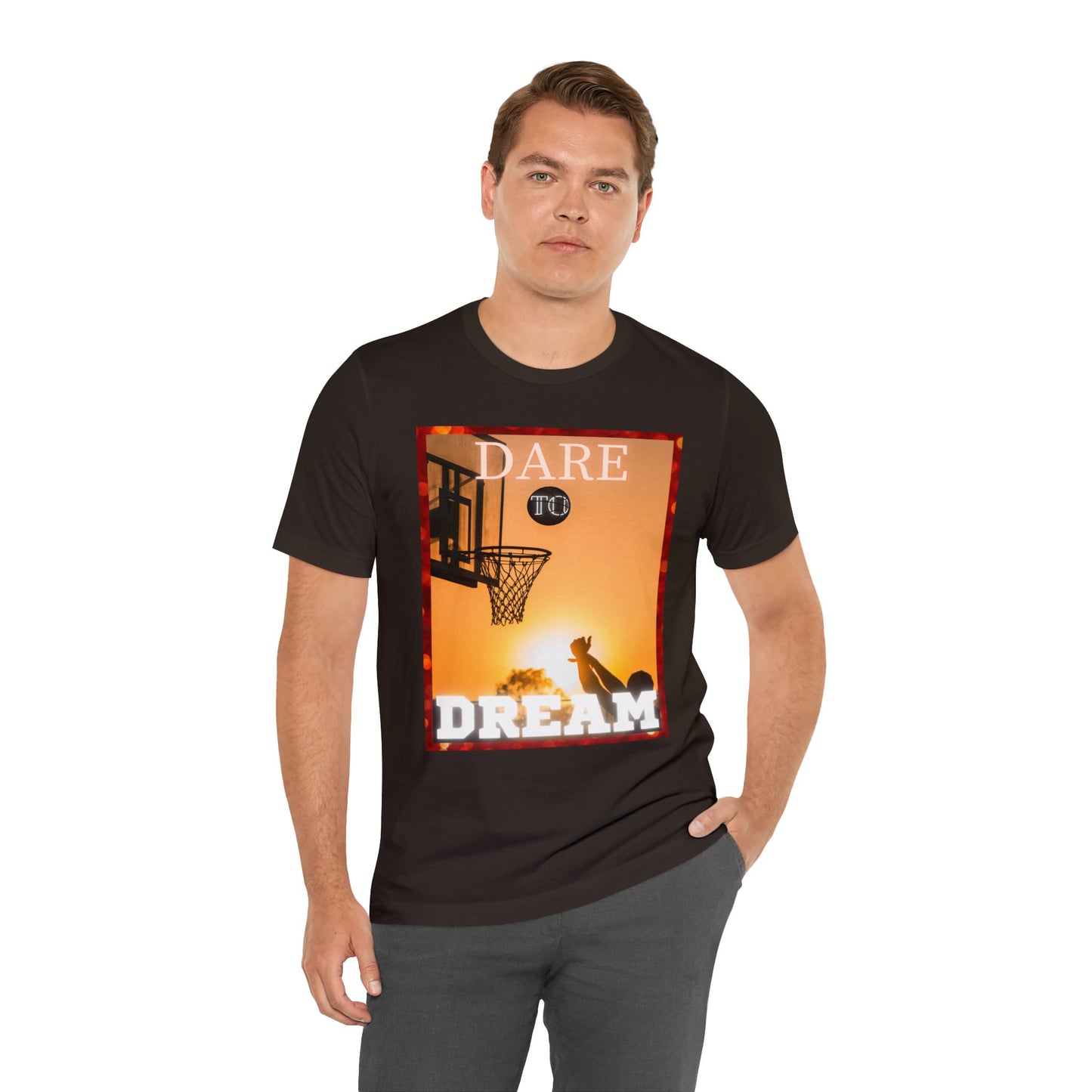 Dare To Dream Basketball Unisex Jersey Short Sleeve Tee