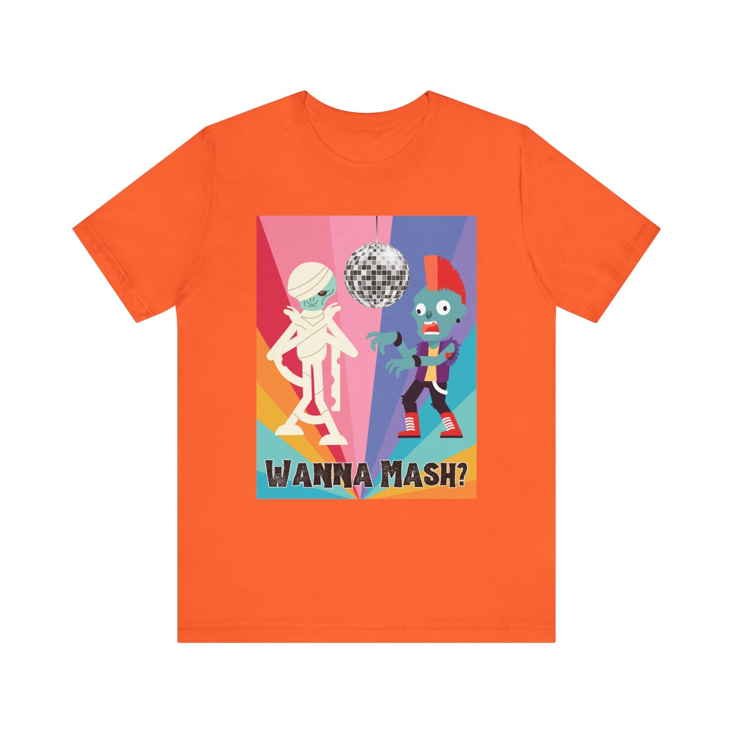 Wanna Mash? Unisex Short Sleeve Tee