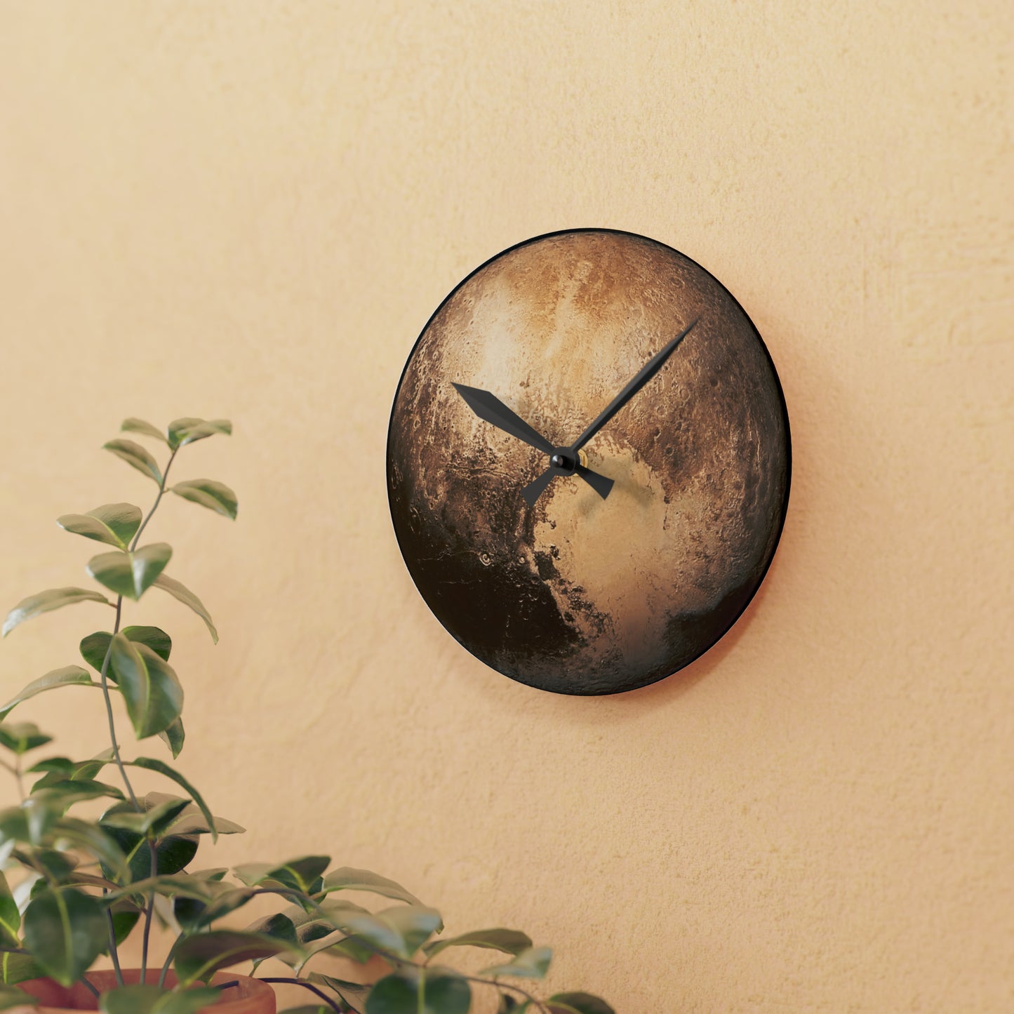 Pluto (Dwarf) Planetary Wall Clock