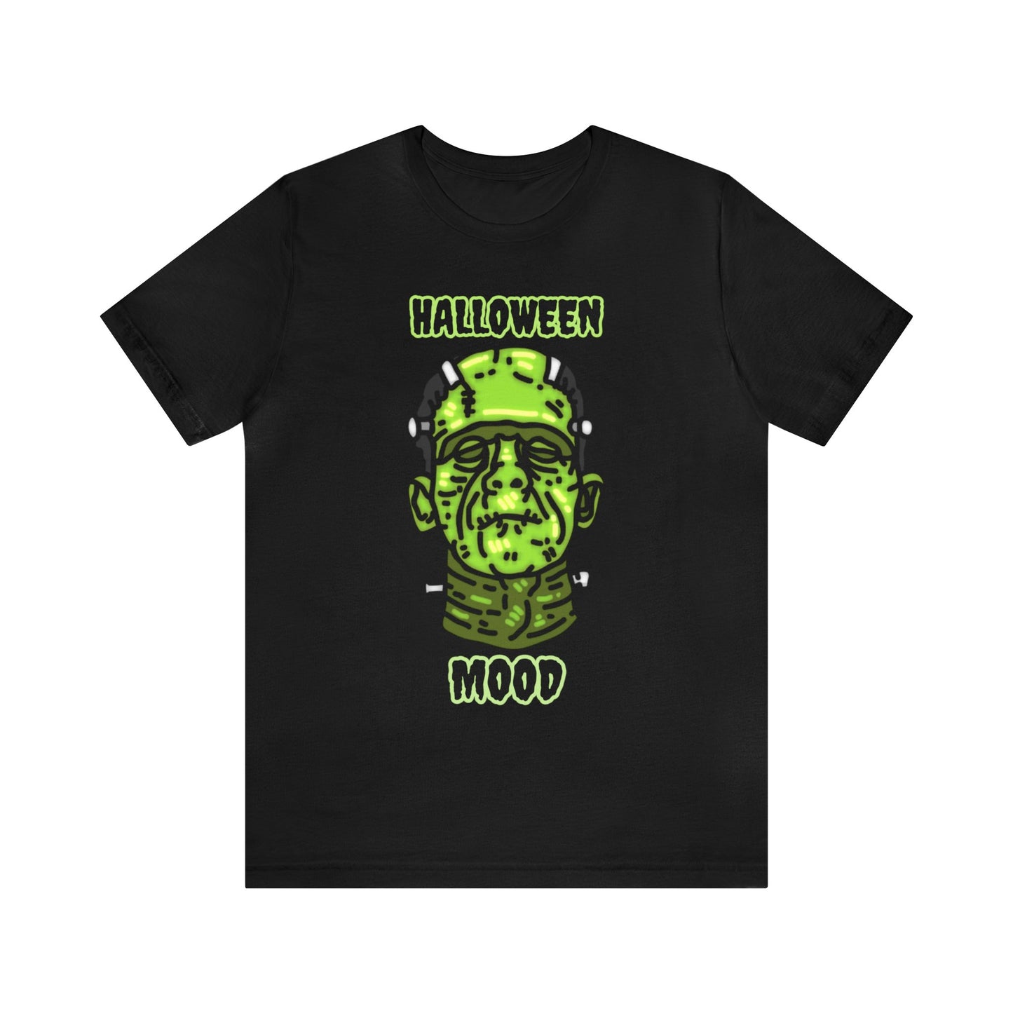 Halloween Mood Frankenstein Unisex Jersey Short Sleeve Tee