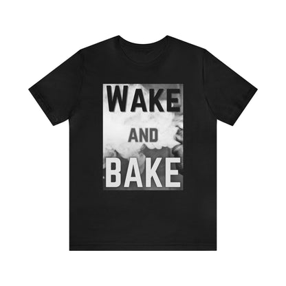 Wake and Bake Smoke Unisex Jersey Short Sleeve Tee