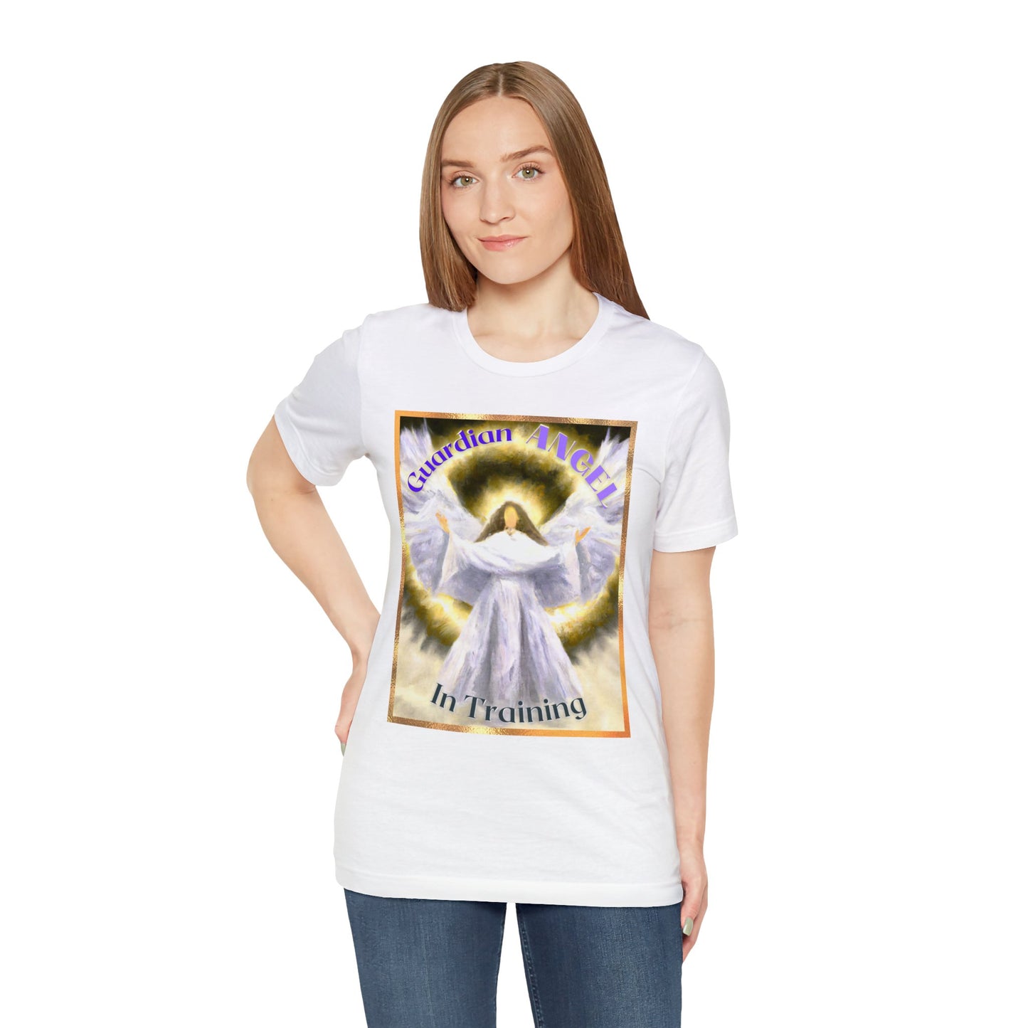 Guardian Angel In Training V2 Unisex Jersey Short Sleeve Tee