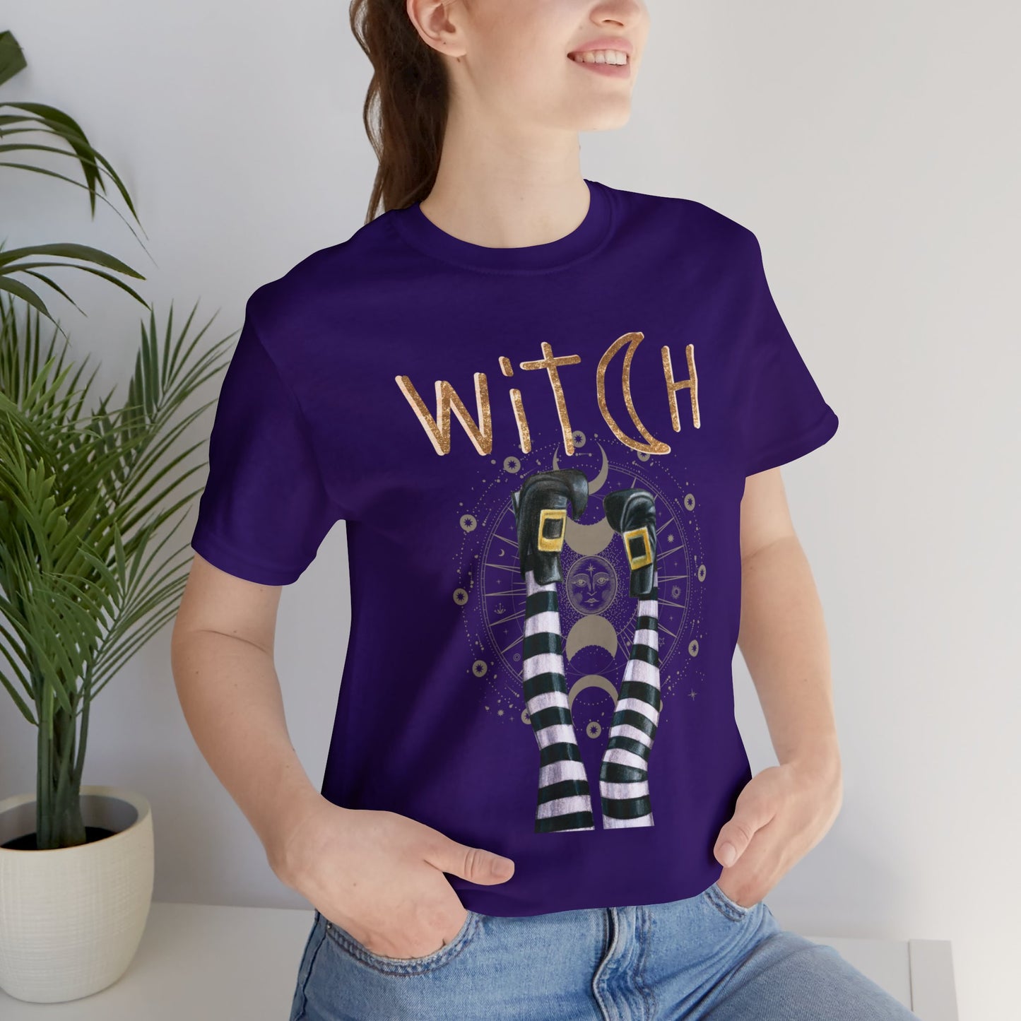 Witch Legs Zodiac Unisex Jersey Short Sleeve Tee