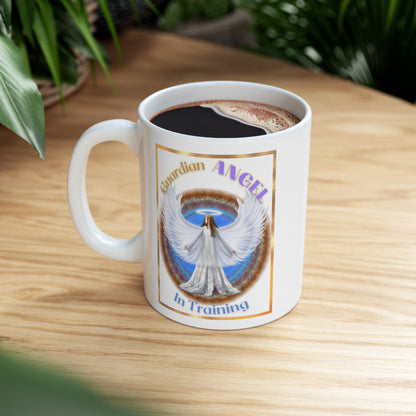 Guardian Angel In Training V3 Ceramic Mug 11oz