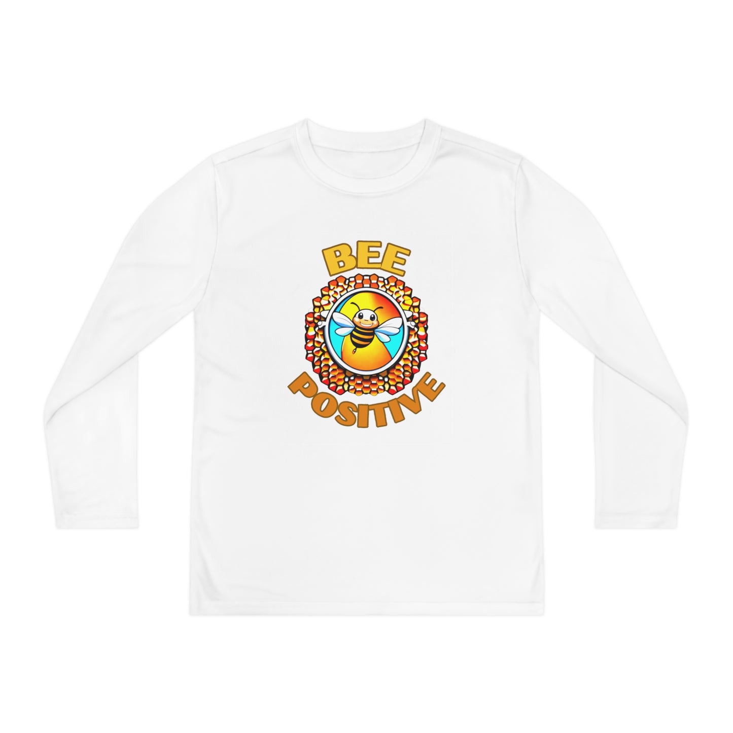 Bee Positive Youth Long Sleeve Tee