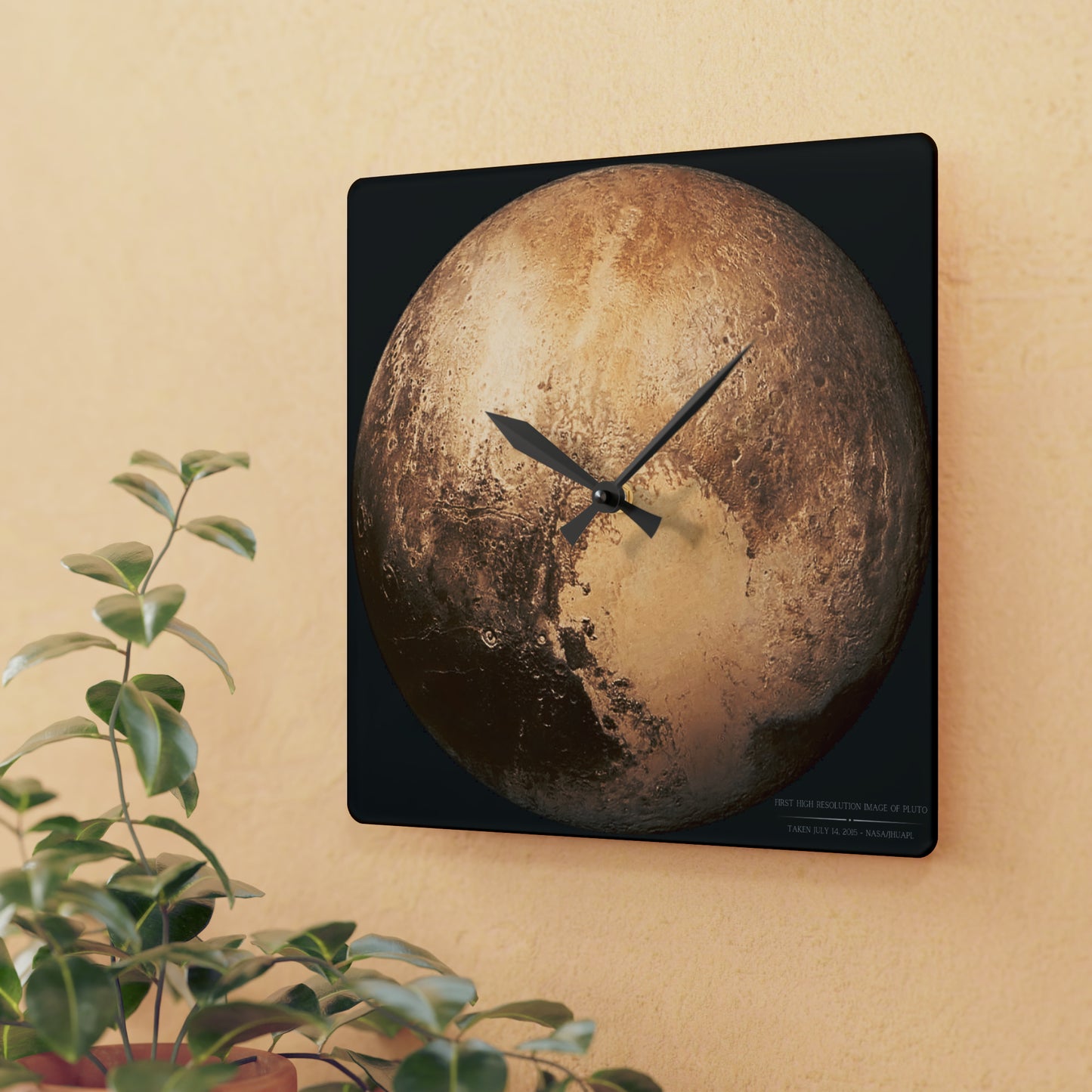 Pluto (Dwarf) Planetary Wall Clock