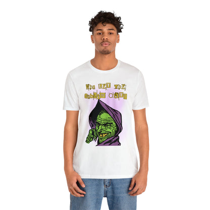 Who Let The Goblin Out? Unisex Jersey Short Sleeve Tee