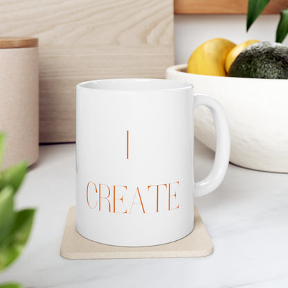 Scorpio - I Create Ceramic Mug 11oz