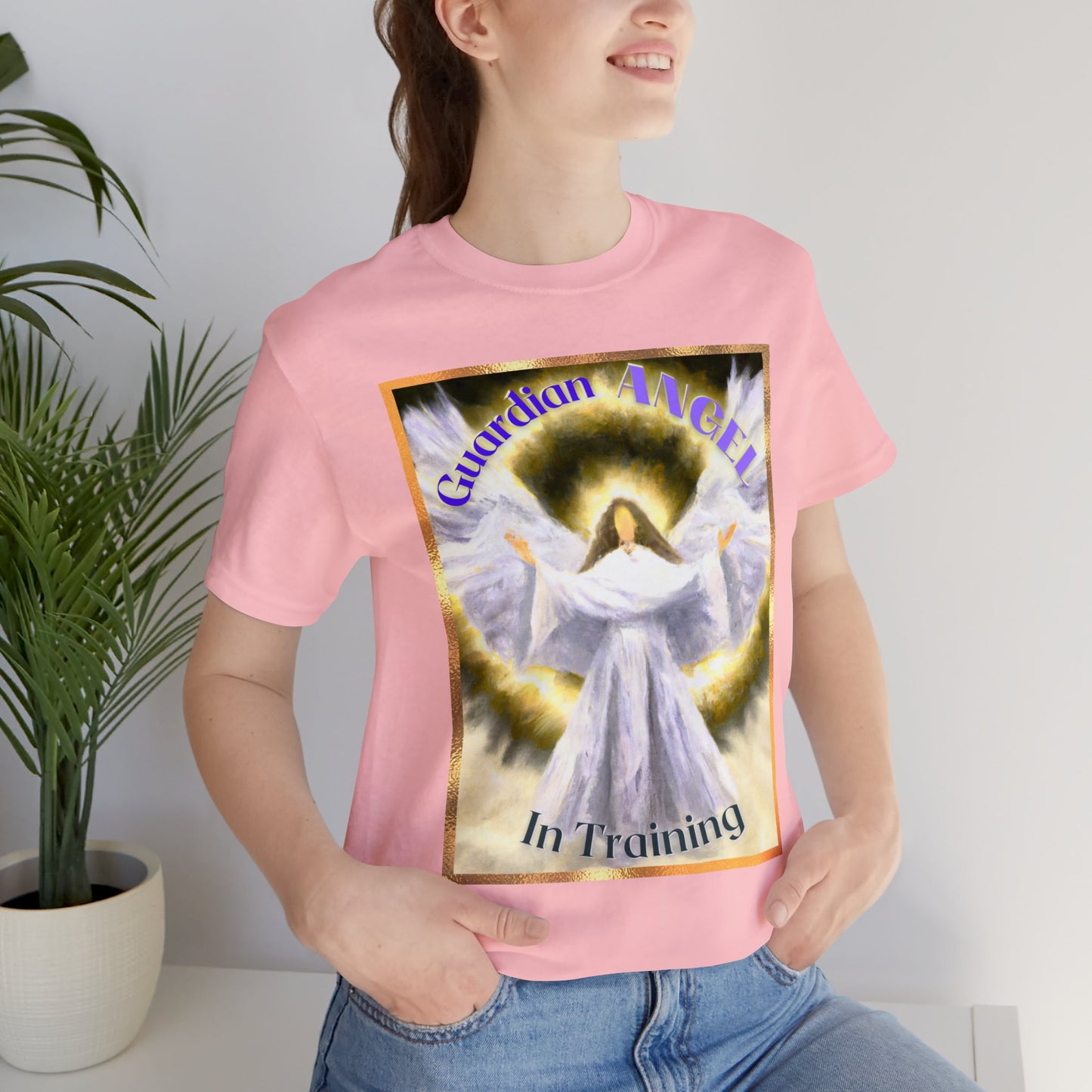 Guardian Angel In Training V2 Unisex Jersey Short Sleeve Tee