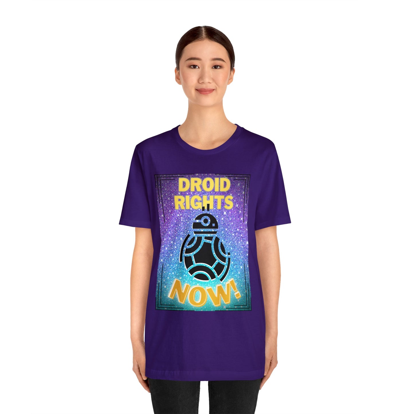 Droid Rights Now! Unisex Short Sleeve T-Shirt