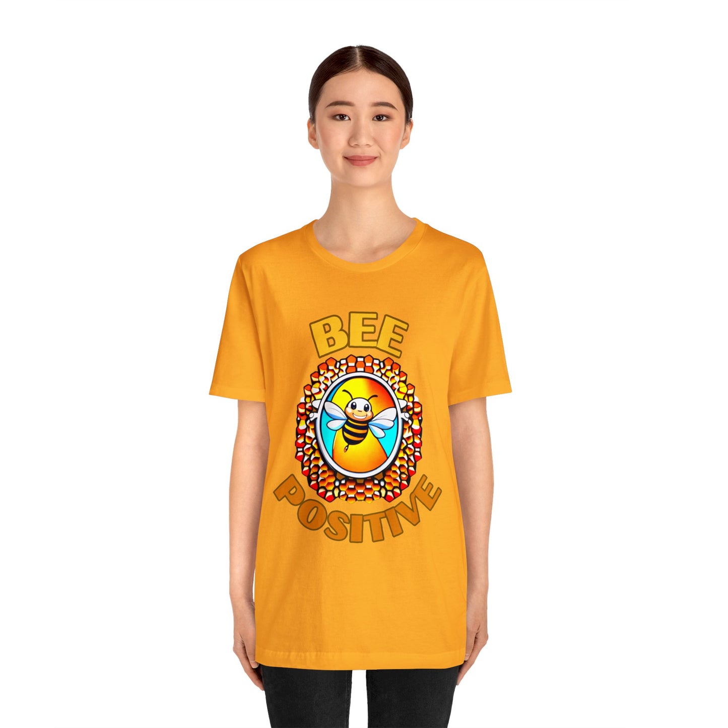 Bee Positive Unisex Jersey Short Sleeve Tee