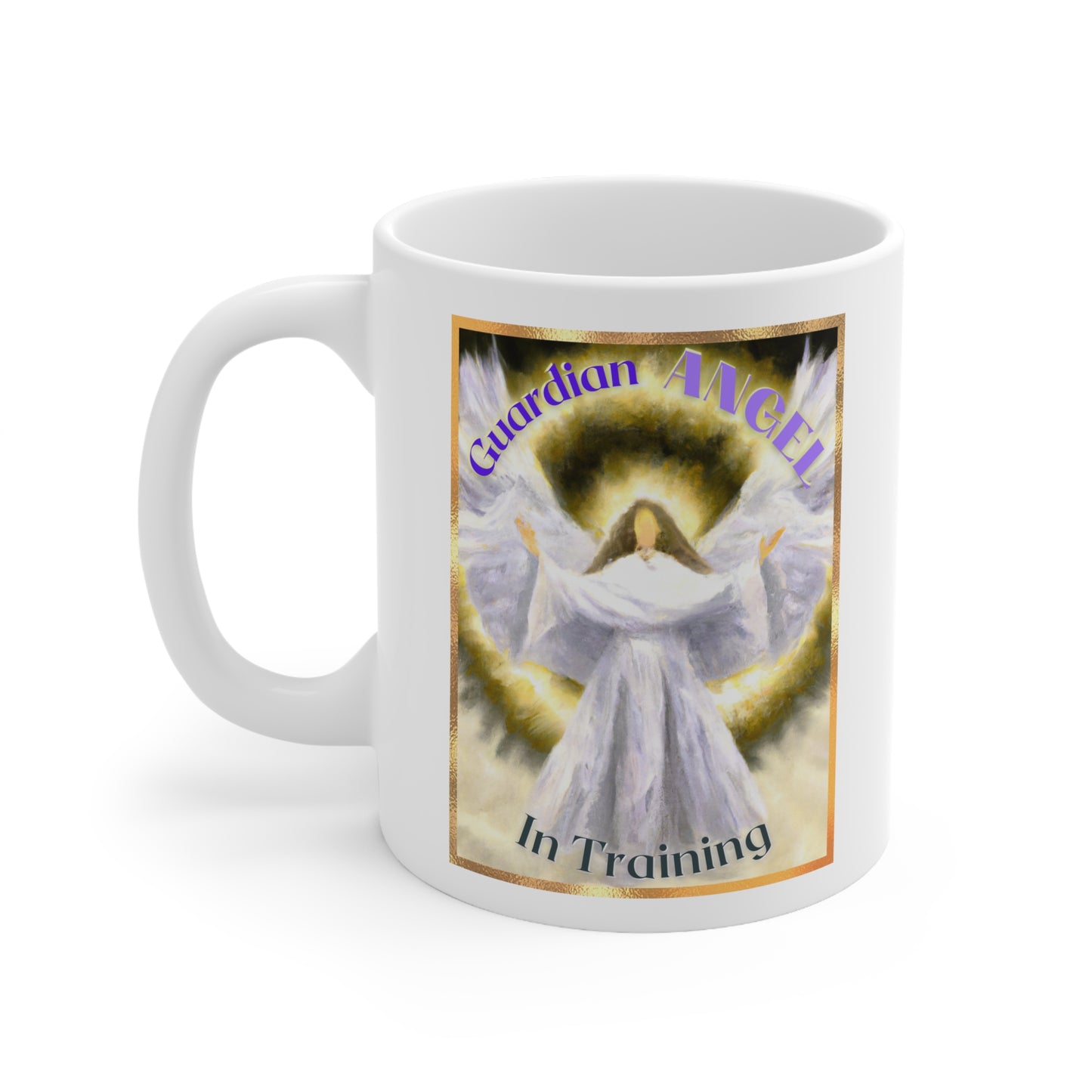 Guardian Angel In Training V2 Ceramic Mug 11oz