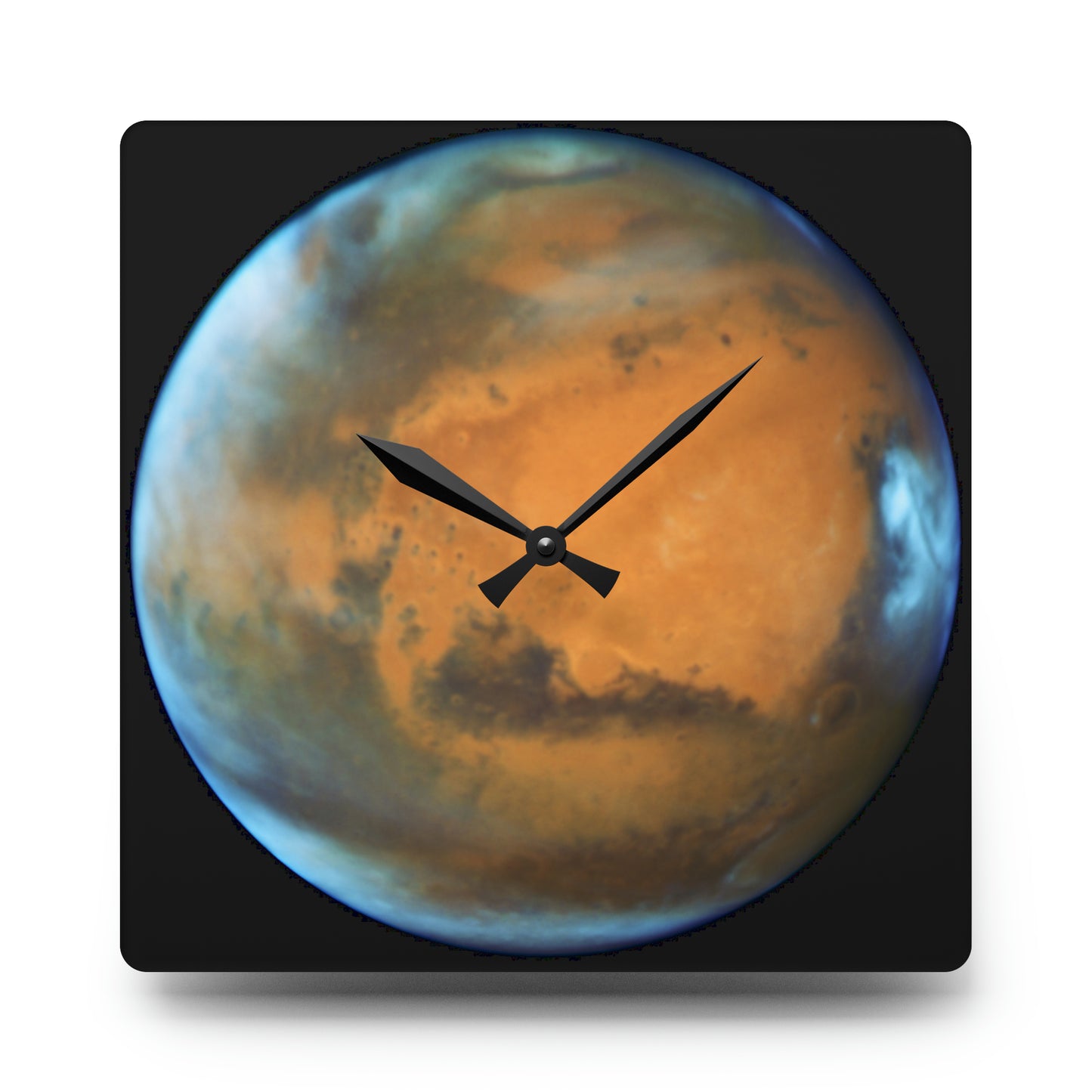 Mars Planetary Wall Clock