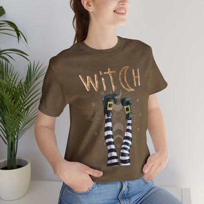 Witch Legs Zodiac Unisex Jersey Short Sleeve Tee