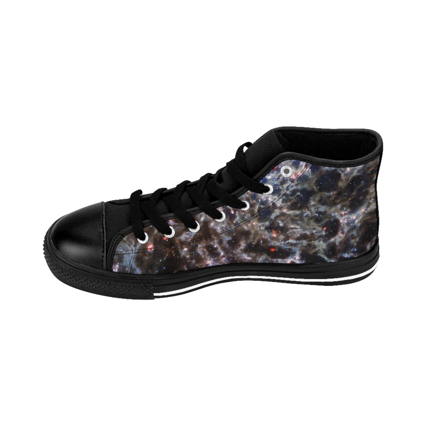 Spiral Galaxy Men's High Top Sneakers