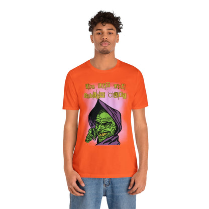 Who Let The Goblin Out? Unisex Jersey Short Sleeve Tee