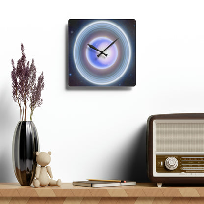 Uranus Planetary Wall Clock