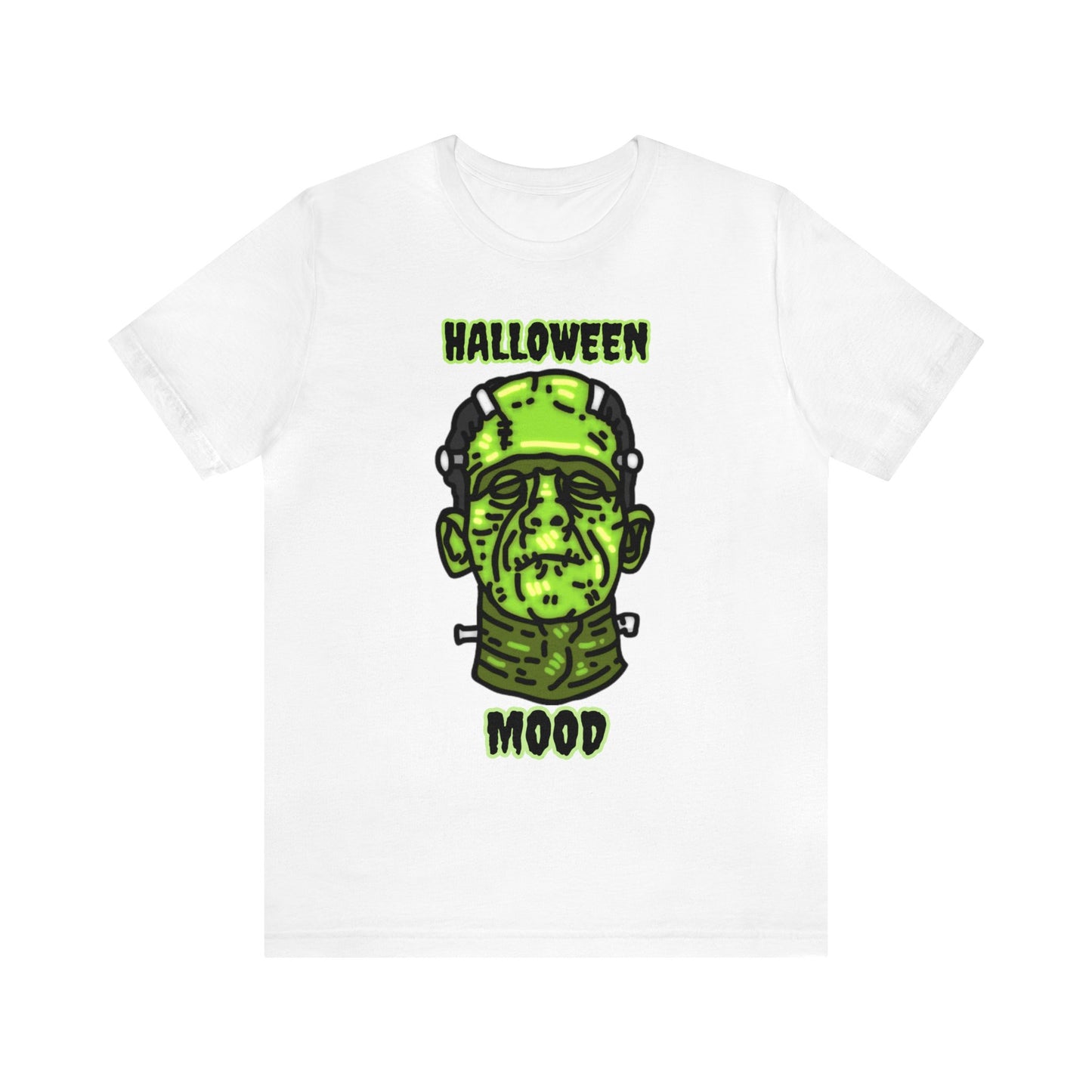 Halloween Mood Frankenstein Unisex Jersey Short Sleeve Tee