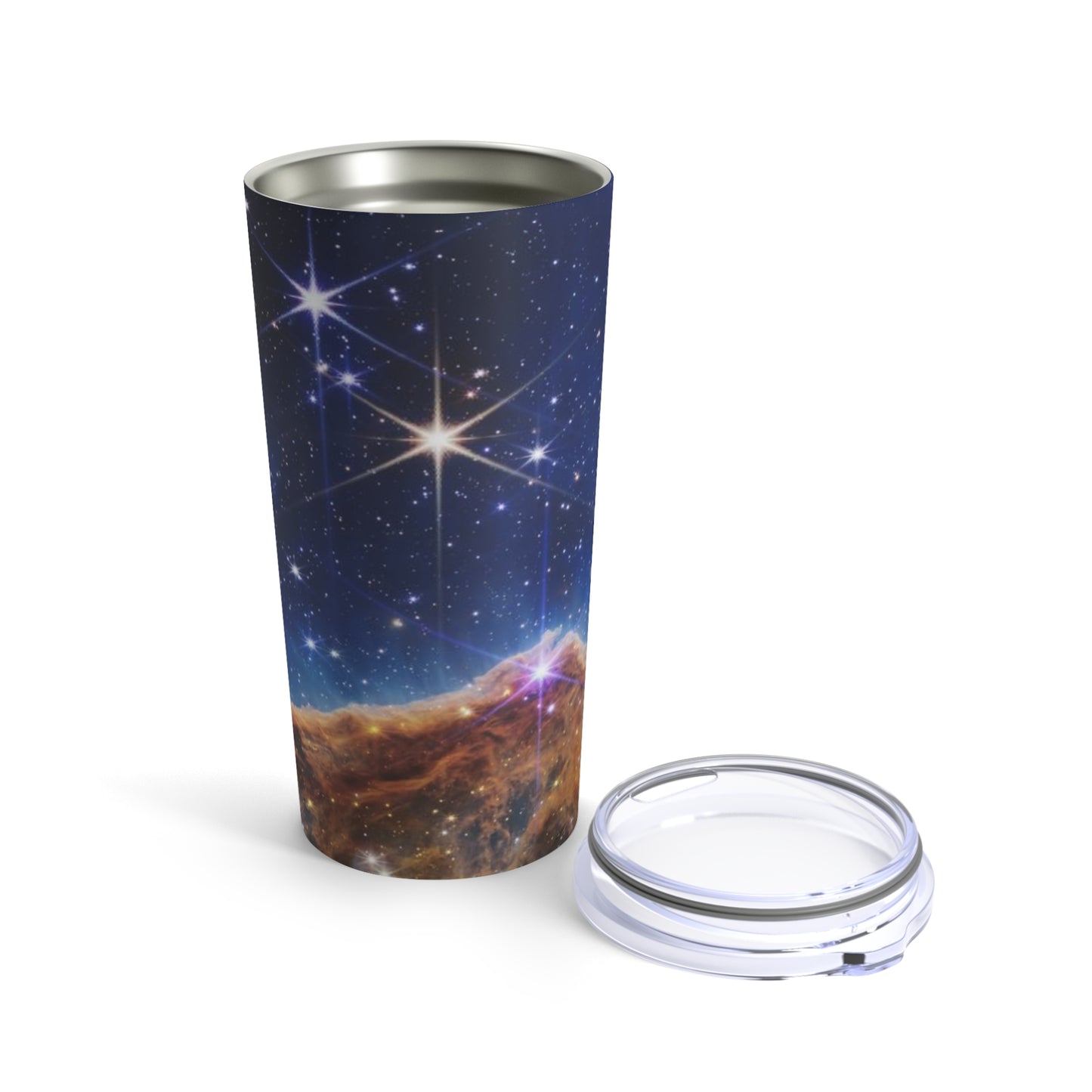 Intergalactic Tumbler 20oz - Cosmic Cliffs in the Carina Nebula - JWST