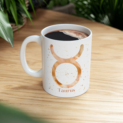 Taurus - Practice Non-Attachment Ceramic Mug 11oz