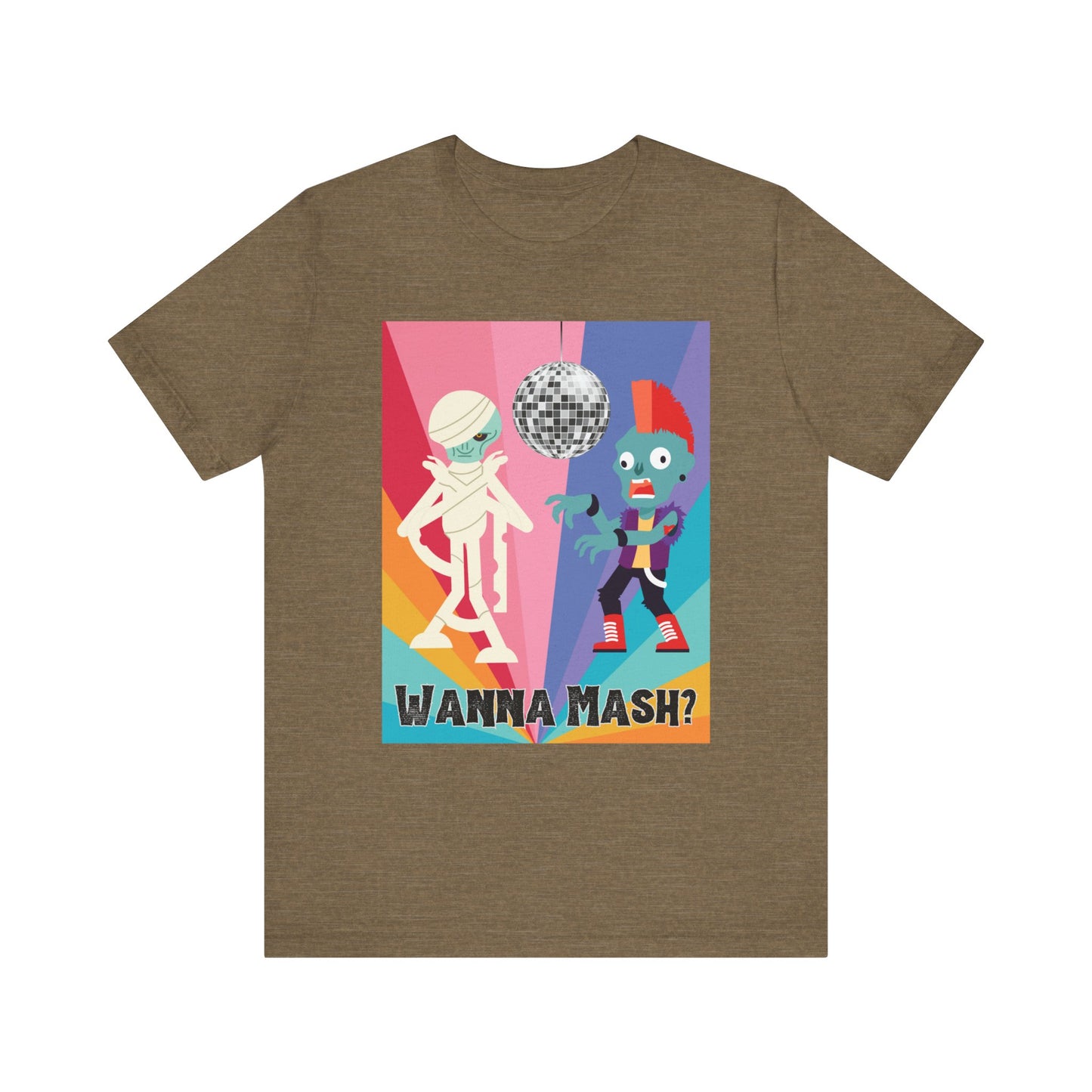 Wanna Mash? Unisex Short Sleeve Tee