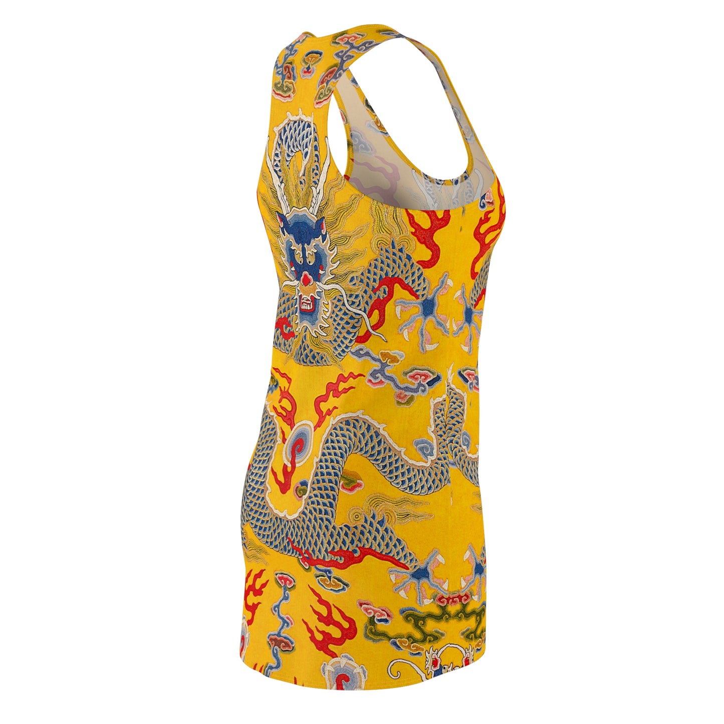 12 Symbol Imperial Dragon Women's Racerback Dress