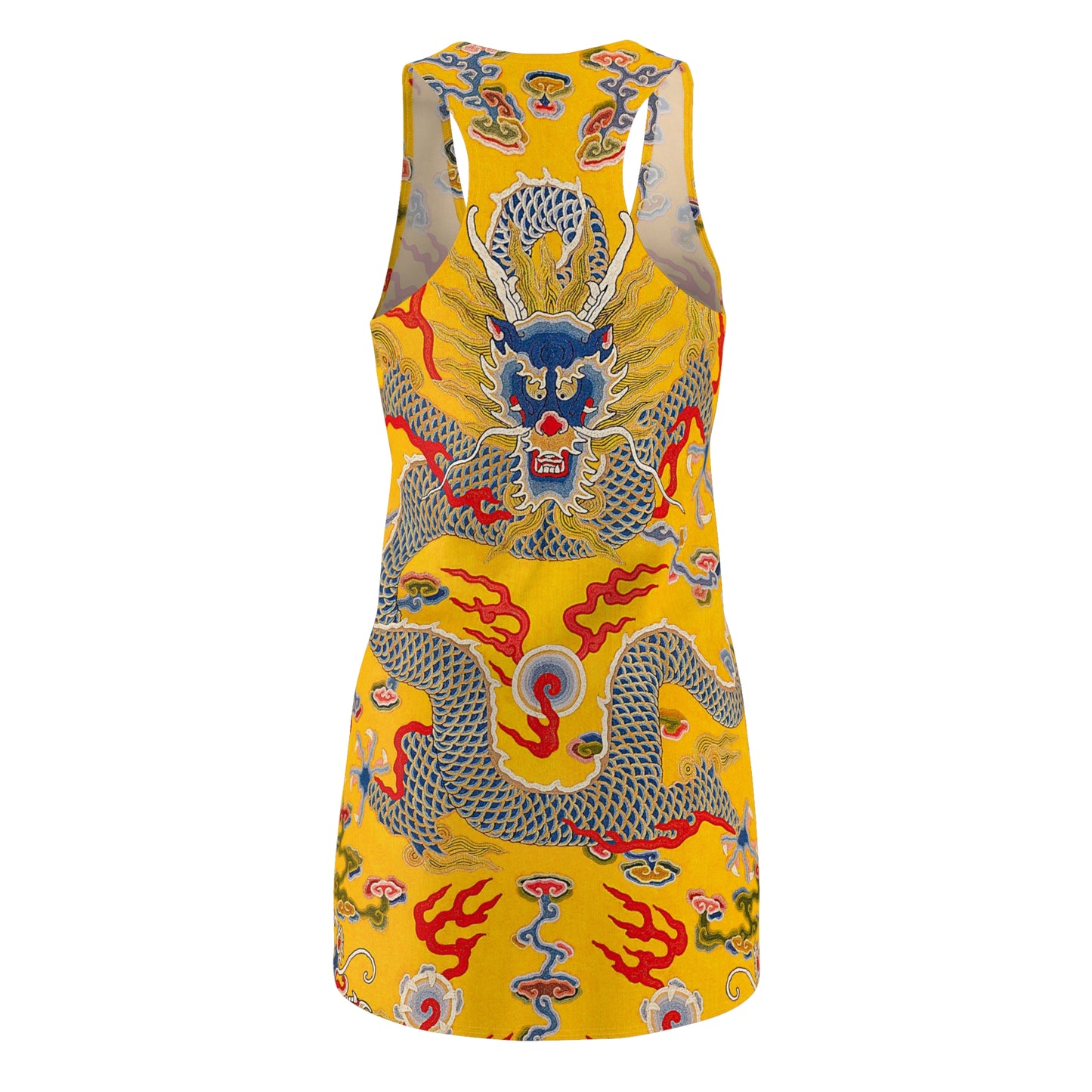 12 Symbol Imperial Dragon Women's Racerback Dress