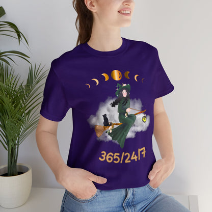 365/24/7 Witch Unisex Jersey Short Sleeve Tee