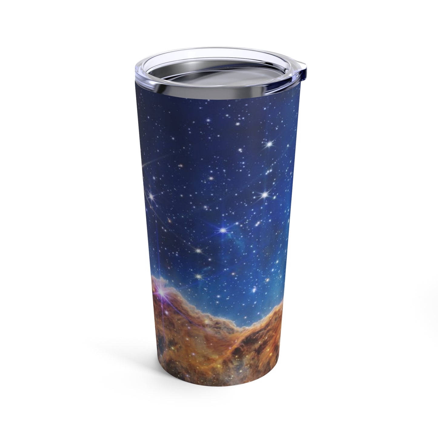 Intergalactic Tumbler 20oz - Cosmic Cliffs in the Carina Nebula - JWST