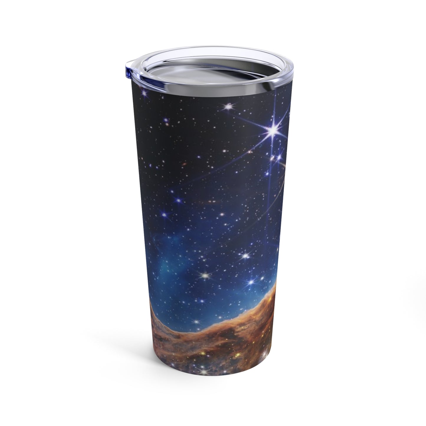 Intergalactic Tumbler 20oz - Cosmic Cliffs in the Carina Nebula - JWST