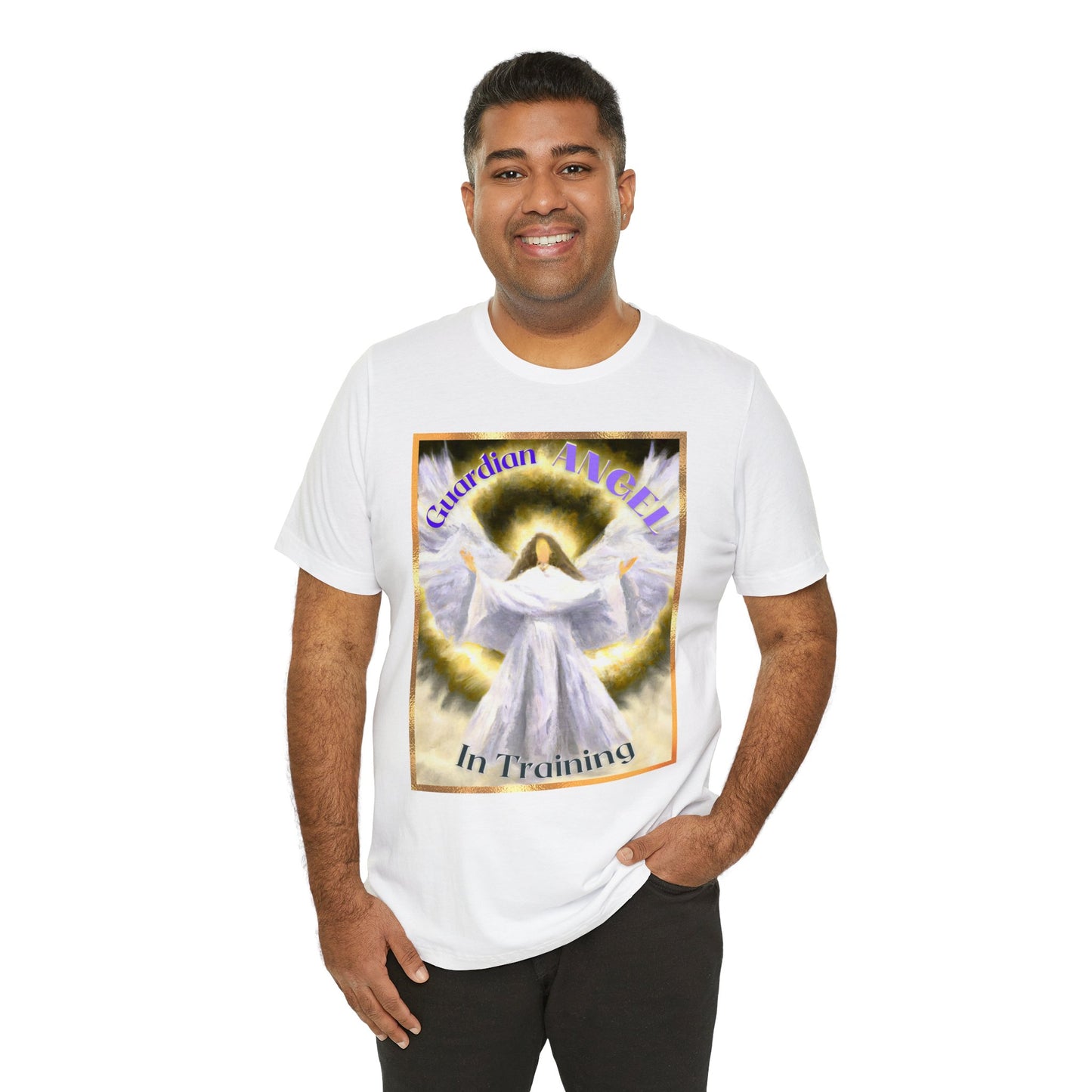 Guardian Angel In Training V2 Unisex Jersey Short Sleeve Tee