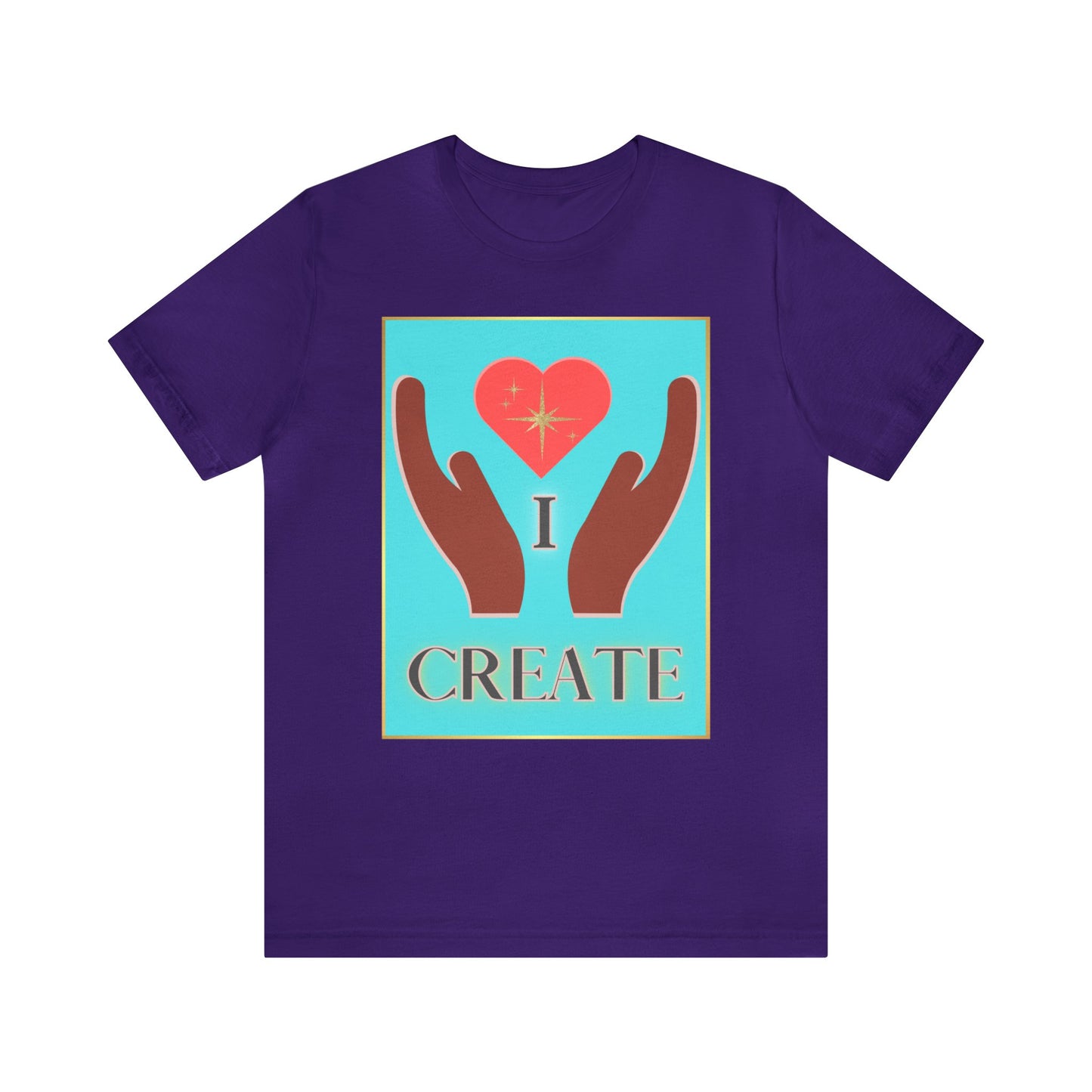 I Create Unisex Jersey Short Sleeve Tee