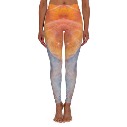 Intergalactic Women's Spandex Leggings - Orion Bar in the Orion Nebula - JWST