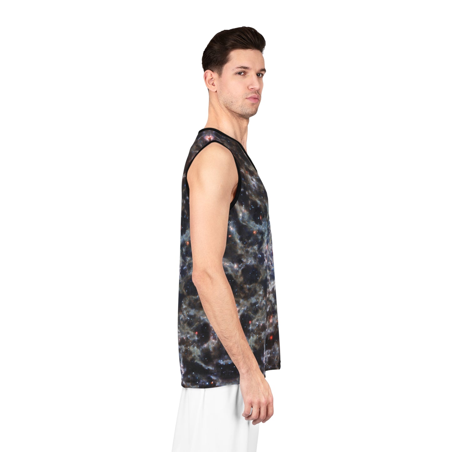 Spiral Galaxy Basketball Jersey