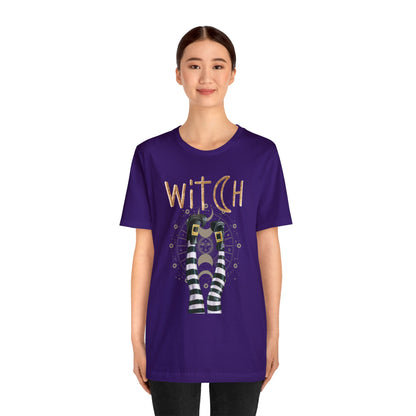 Witch Legs Zodiac Unisex Jersey Short Sleeve Tee