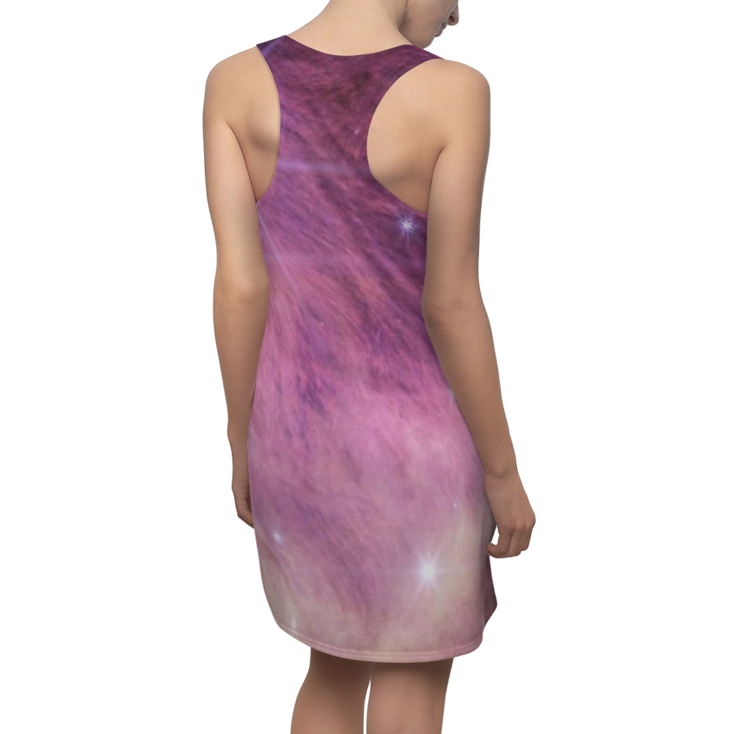 Intergalactic Women's Cut & Sew Racerback Dress - Star Cluster IC 348 - JWST