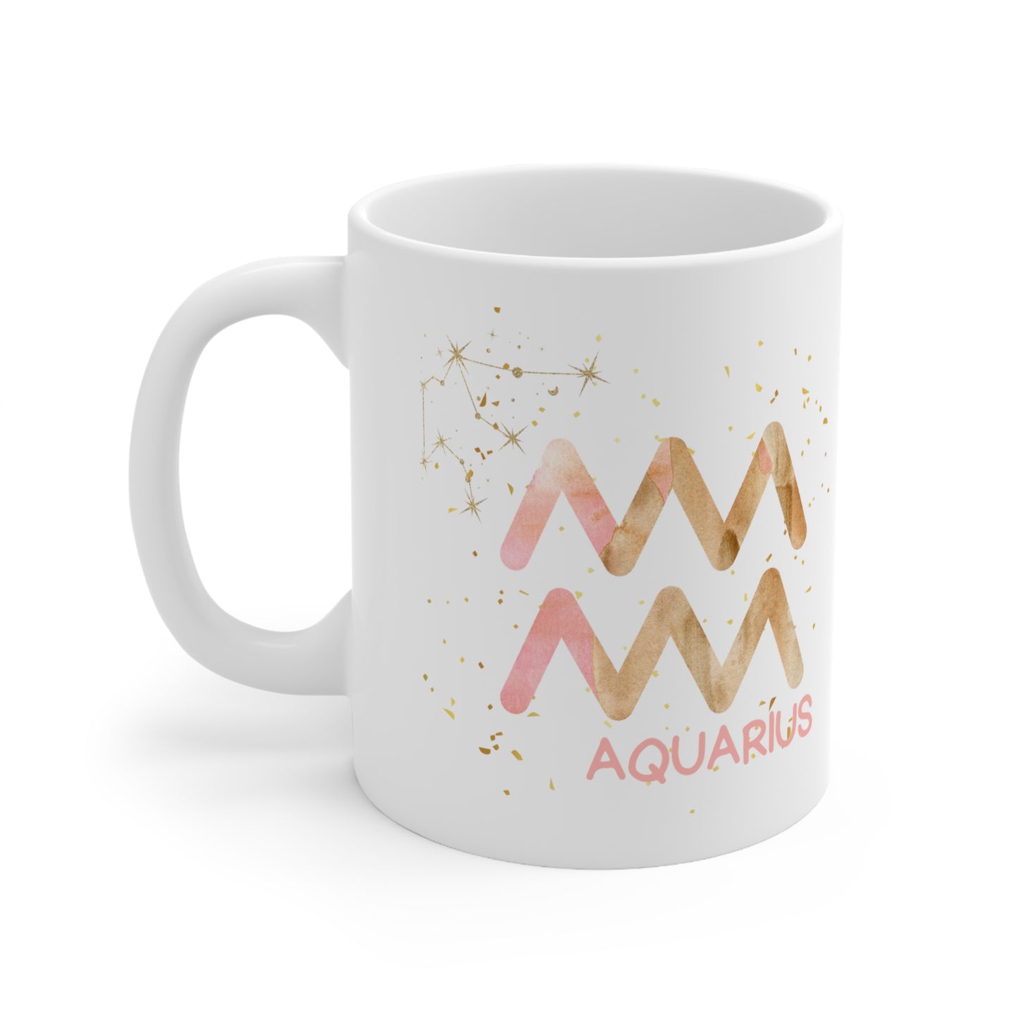 Aquarius - Be Seen Ceramic Mug 11oz