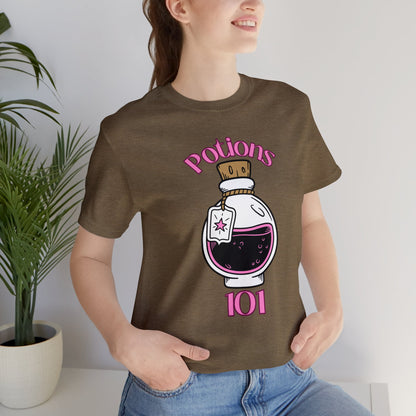 Potions 101 Unisex Jersey Short Sleeve Tee