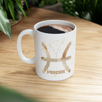 Pisces - Keep The Faith Ceramic Mug 11oz