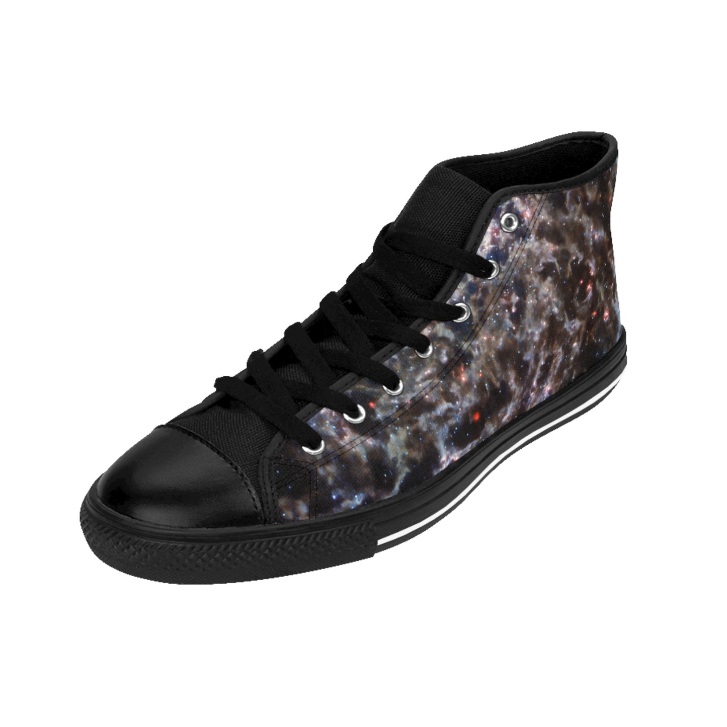 Spiral Galaxy Men's High Top Sneakers