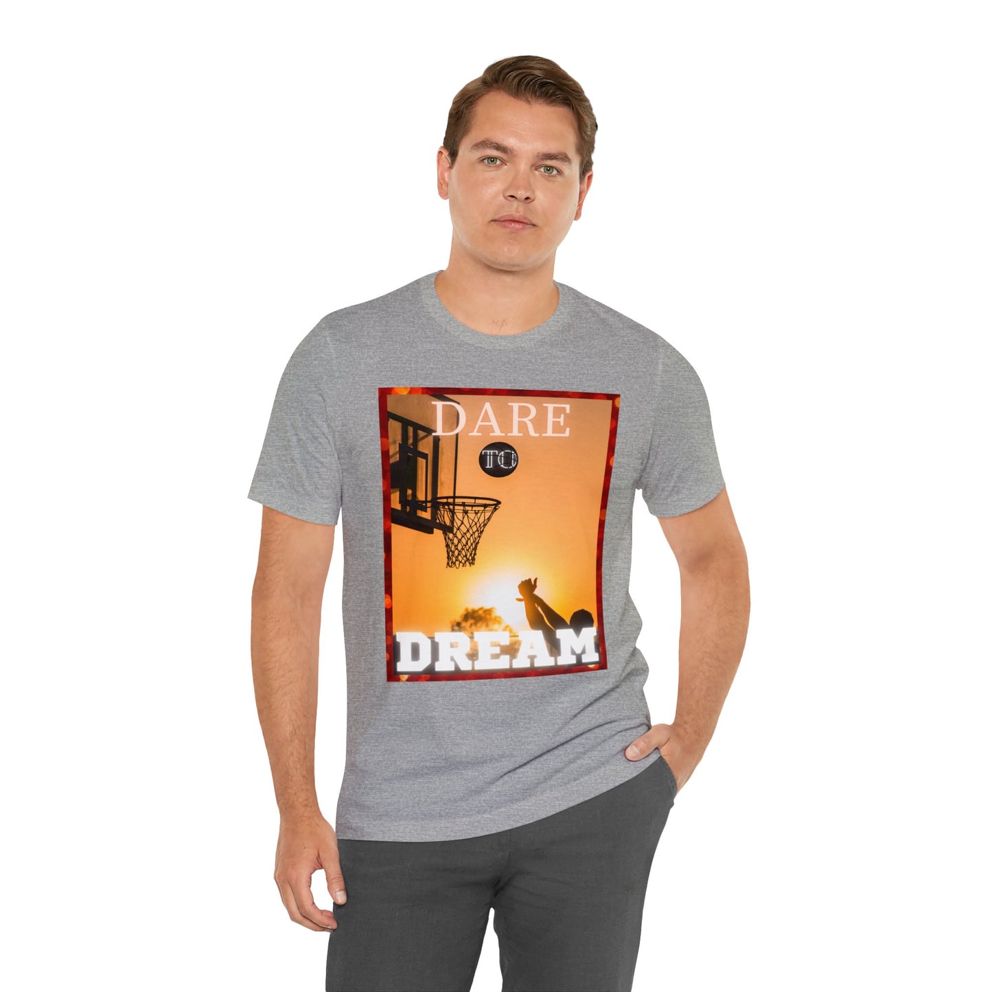 Dare To Dream Basketball Unisex Jersey Short Sleeve Tee