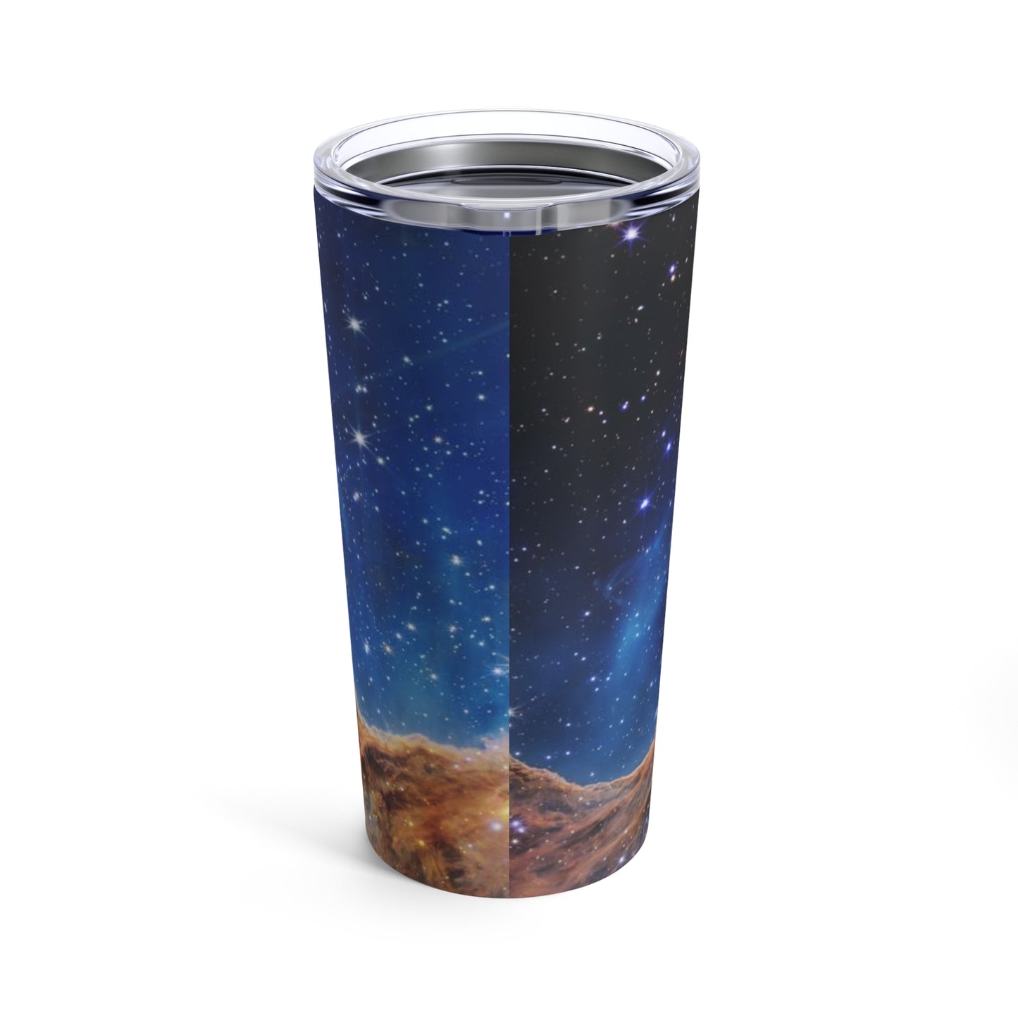 Intergalactic Tumbler 20oz - Cosmic Cliffs in the Carina Nebula - JWST