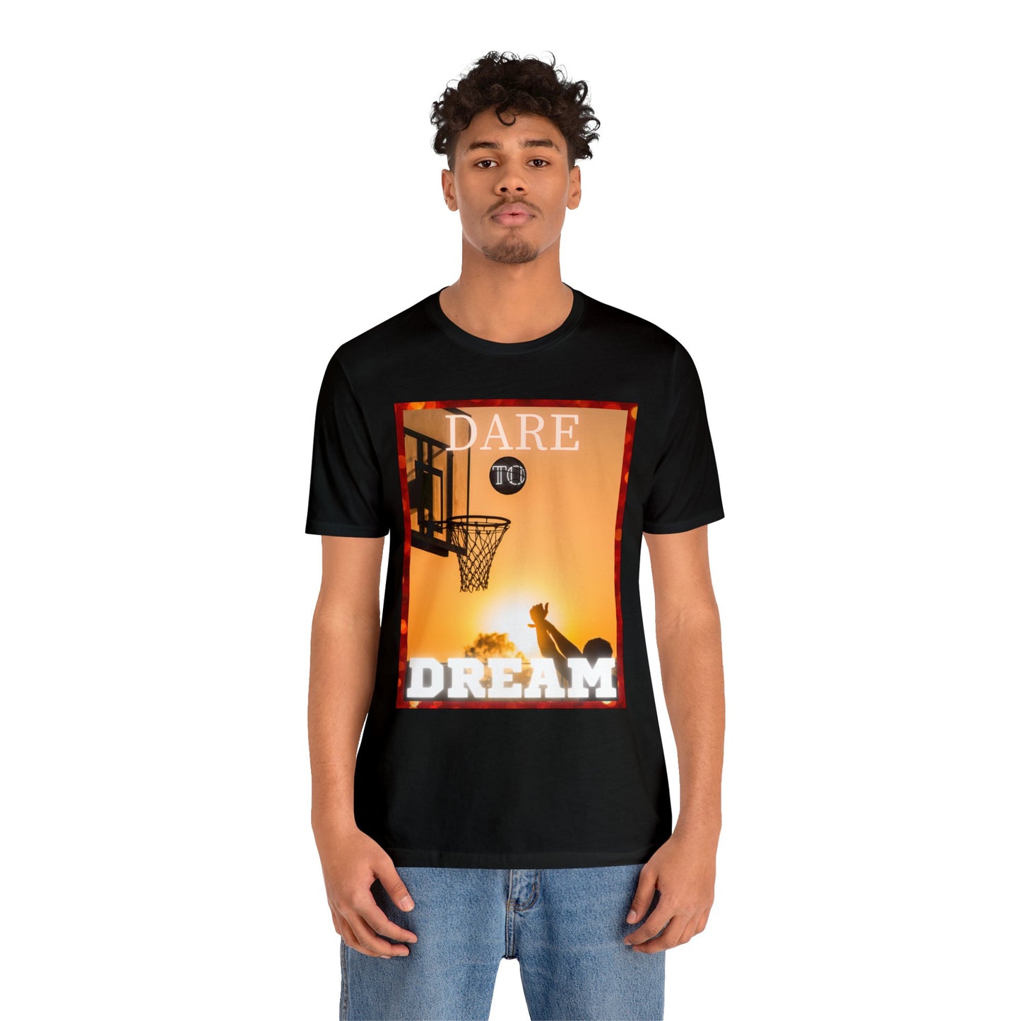 Dare To Dream Basketball Unisex Jersey Short Sleeve Tee