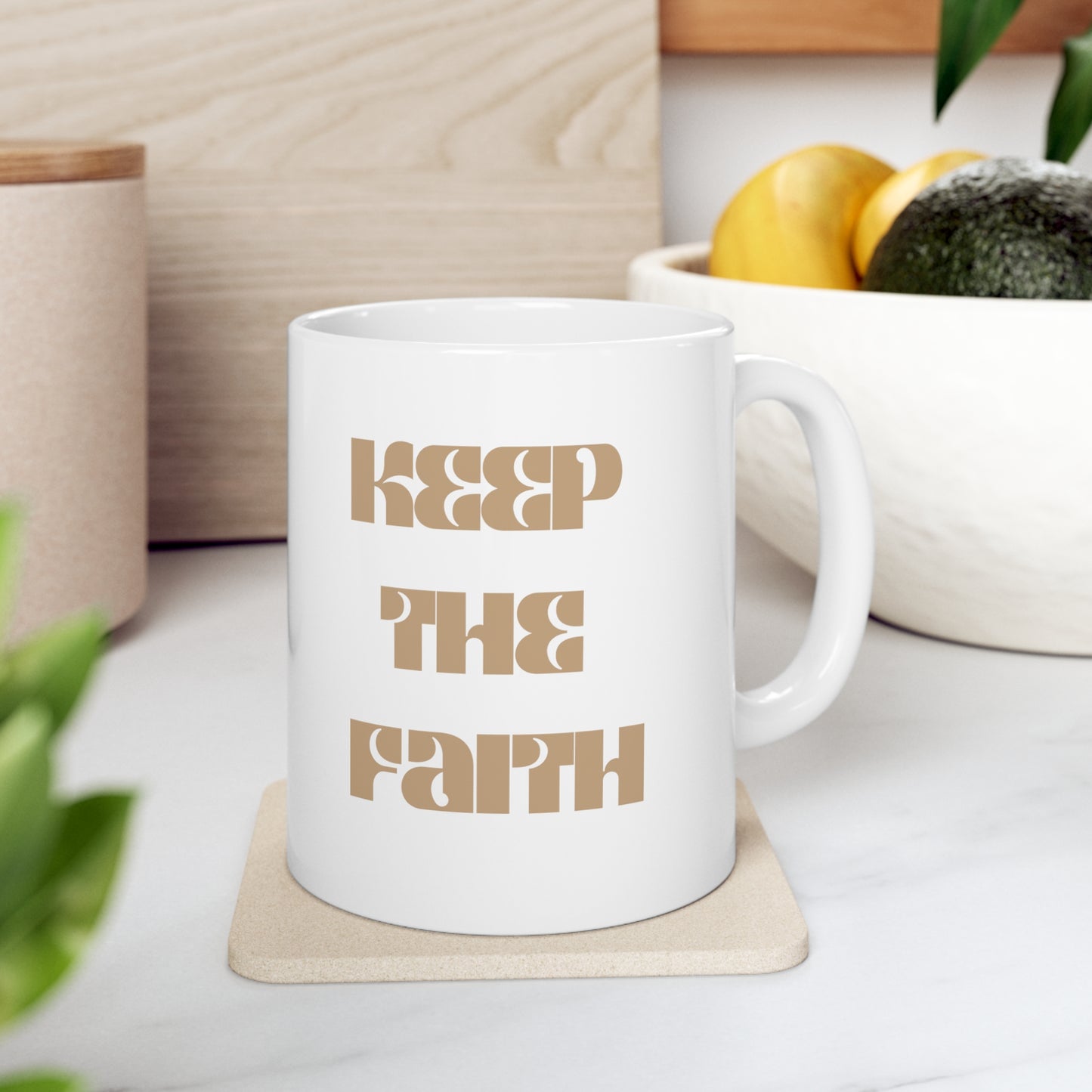 Pisces - Keep The Faith Ceramic Mug 11oz