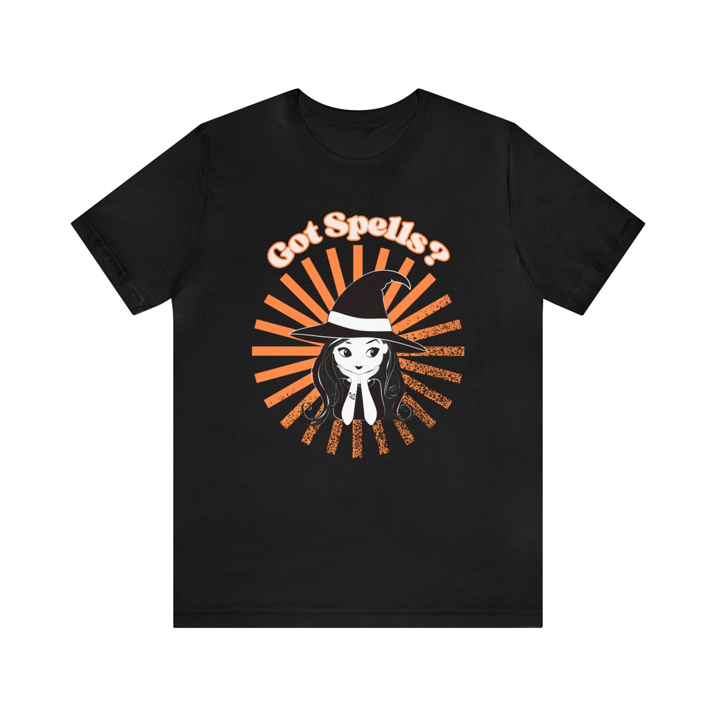 Got Spells? Cute Witch Unisex Jersey Short Sleeve Tee