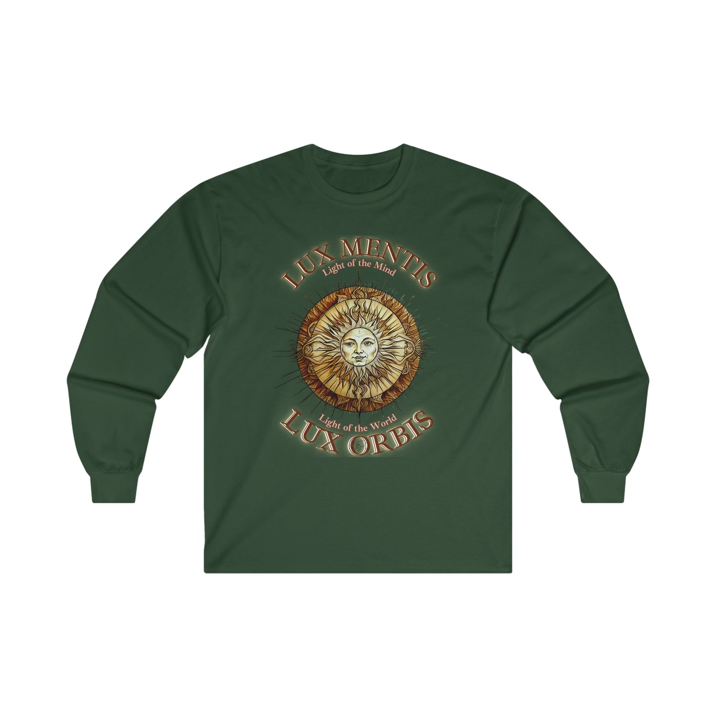 Lux Mentis Lux Orbis Cotton Long Sleeve Tee