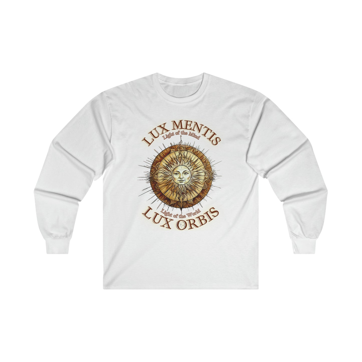 Lux Mentis Lux Orbis Cotton Long Sleeve Tee