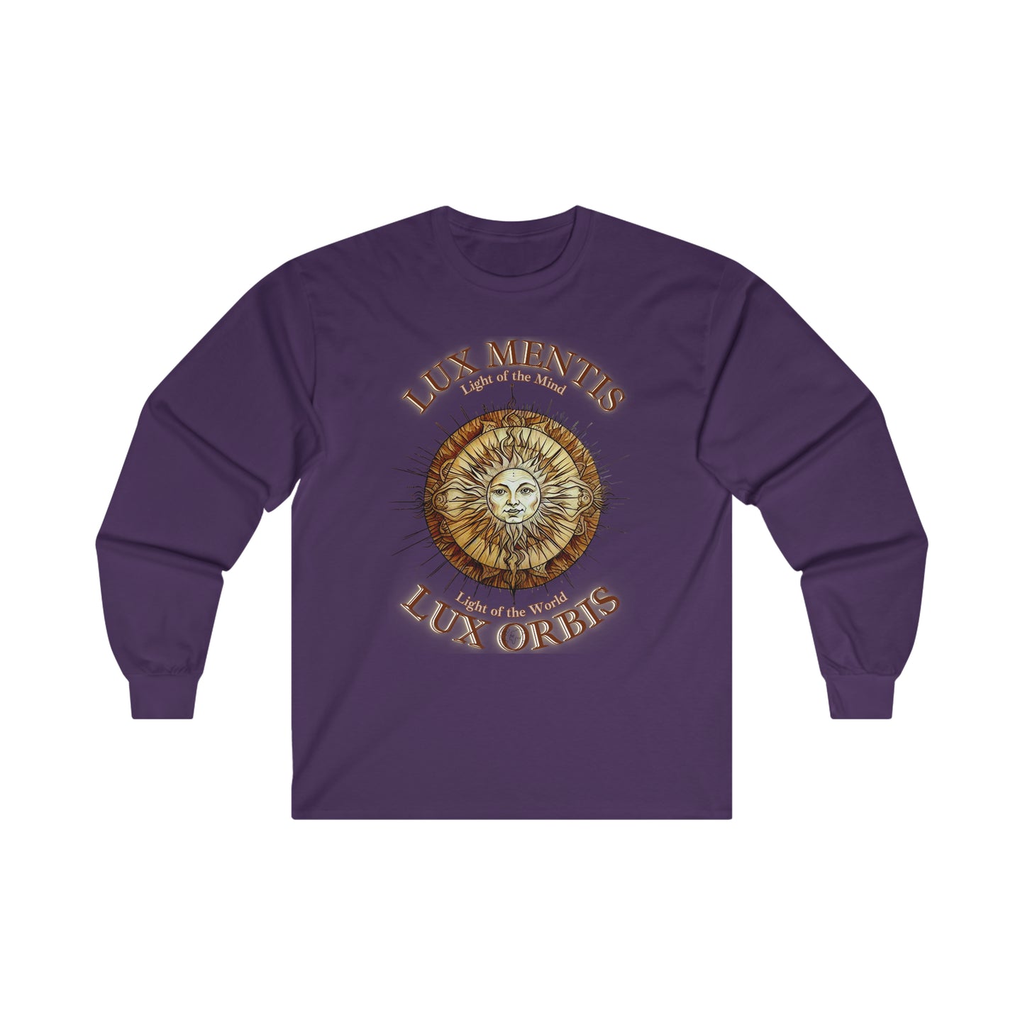 Lux Mentis Lux Orbis Cotton Long Sleeve Tee