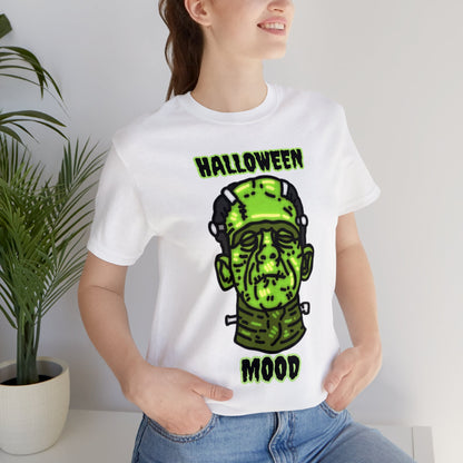 Halloween Mood Frankenstein Unisex Jersey Short Sleeve Tee