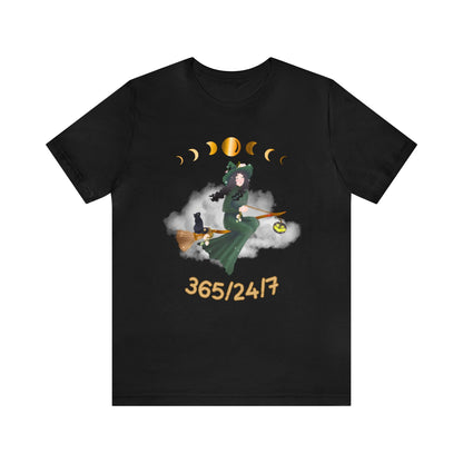 365/24/7 Witch Unisex Jersey Short Sleeve Tee